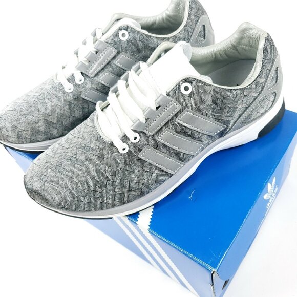 ADIDAS ZX FLUX TECH M21305 Originals Running Training Sneakers Silver Supcol 6.5 main image 10